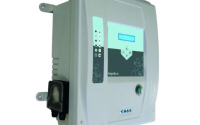 Inteligentny elektrolizer soli z przezroczystą komorą Limpido xc – pH