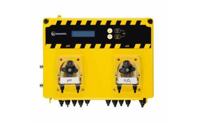 System perystaltycznych pomp dozujących Aquaviva pH+H2O2 1.5 l/h + zestaw pH